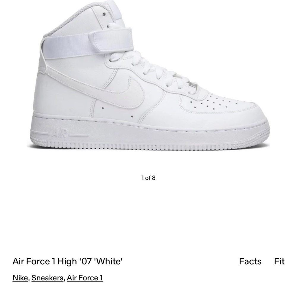 Air Force 1 High 07 White